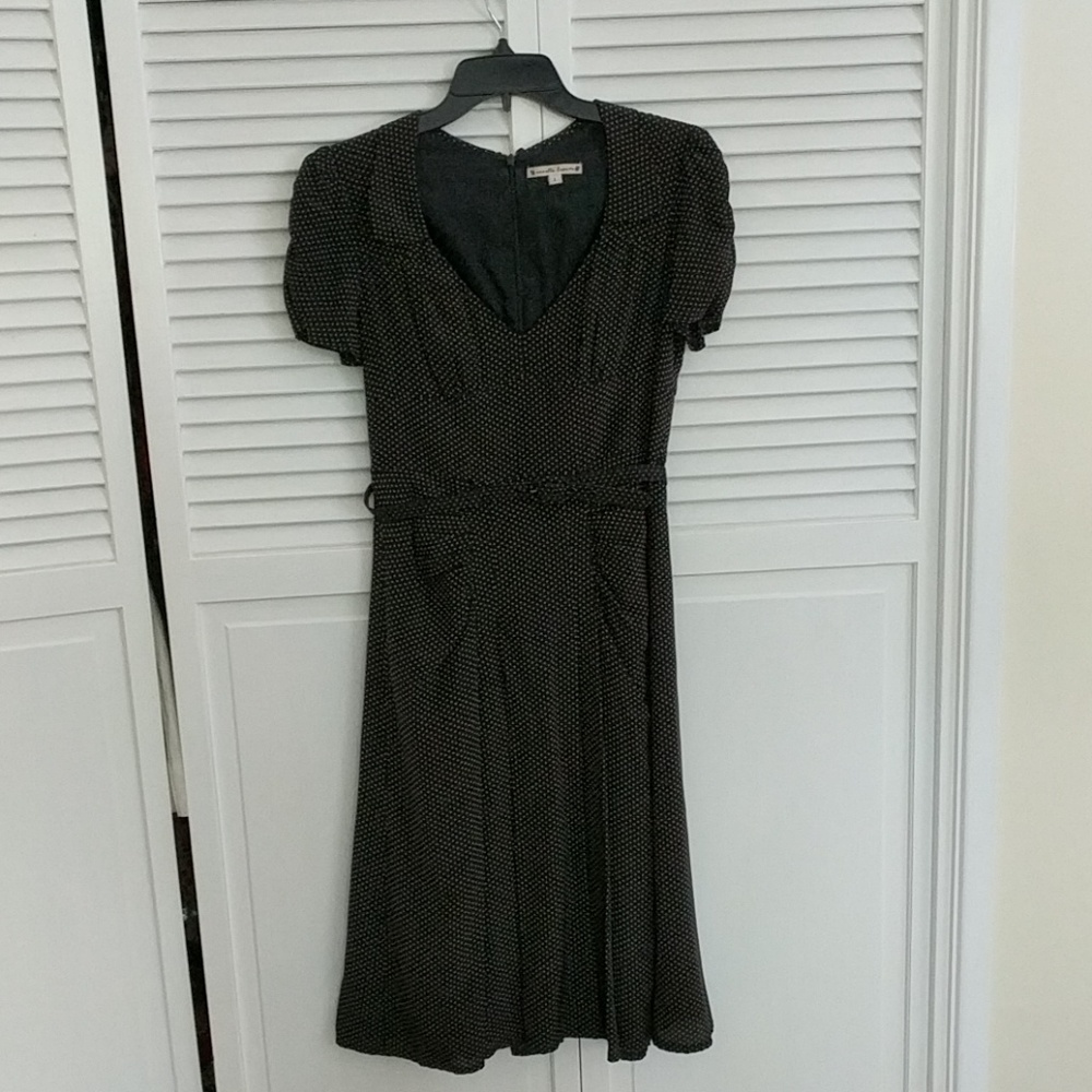 Nannette Lepore Silk Polka Dot Dress